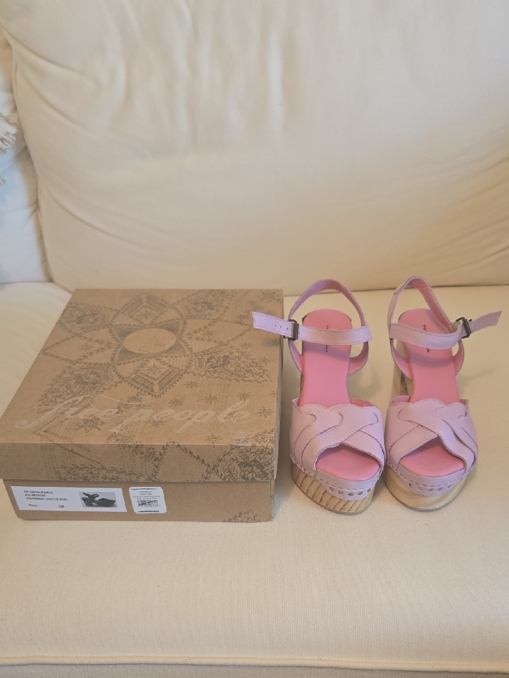 Free People Orion Woven Clogs
